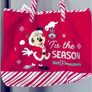 NWT Disney World Tis the Season tote bag